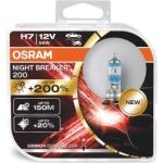 OSRAM NIGHT BREAKER 200, H7, +200% heller, 64210NB200-HCB