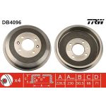 TRW | Bremstrommel | DB4096