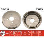 TRW | Bremstrommel | DB4254
