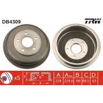 TRW | Bremstrommel | DB4309