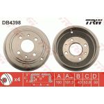 TRW | Bremstrommel | DB4398